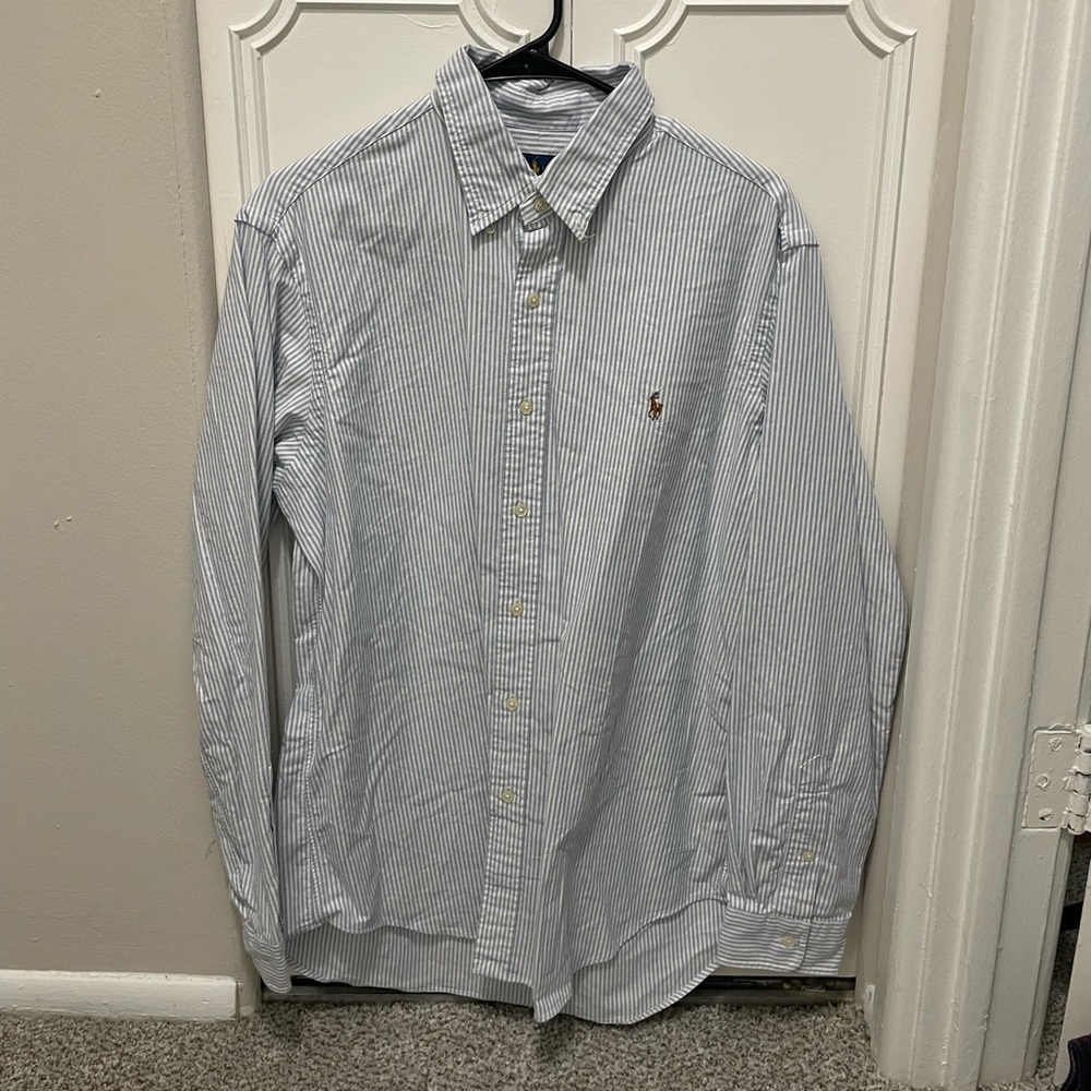 Polo button down.